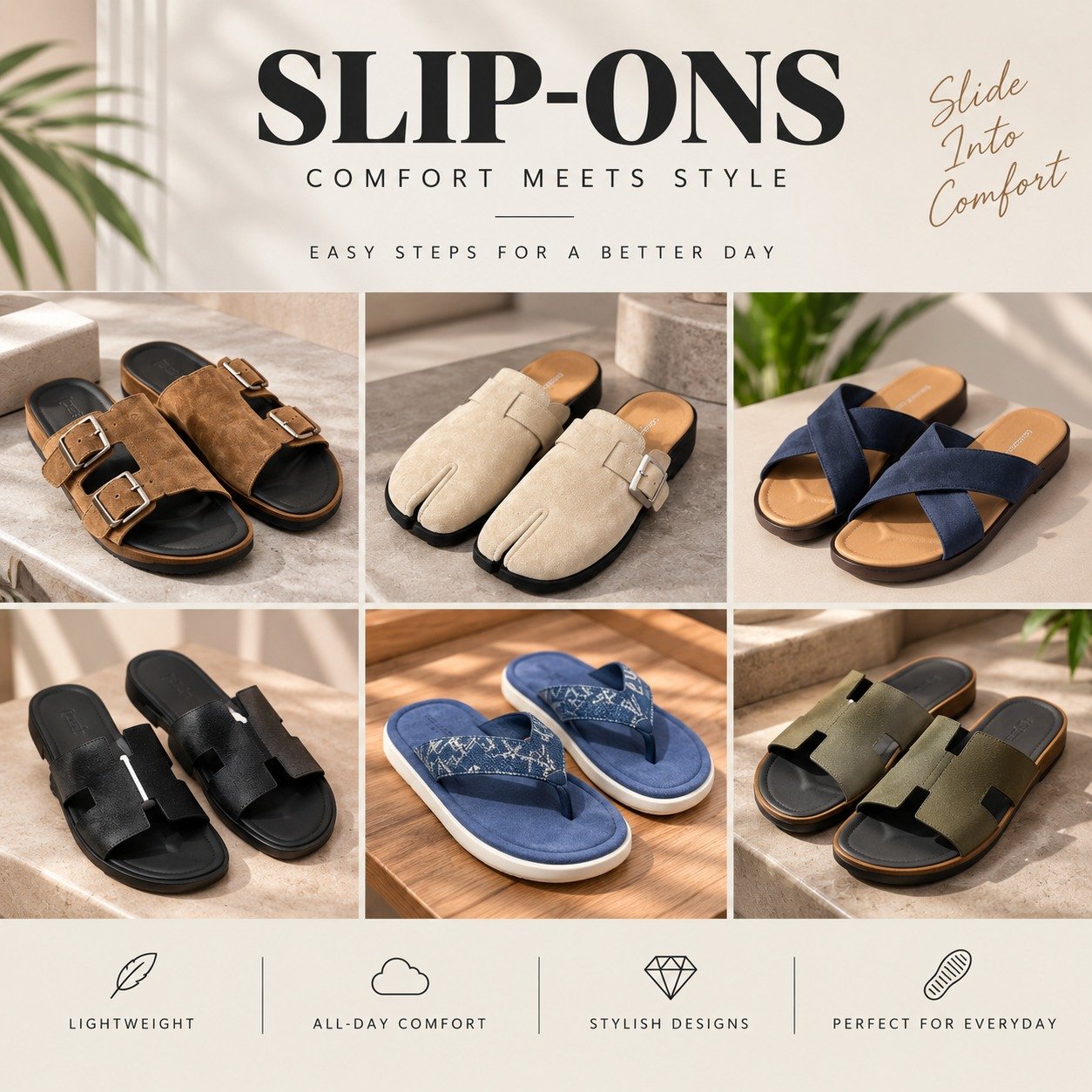 SLIP-ONS