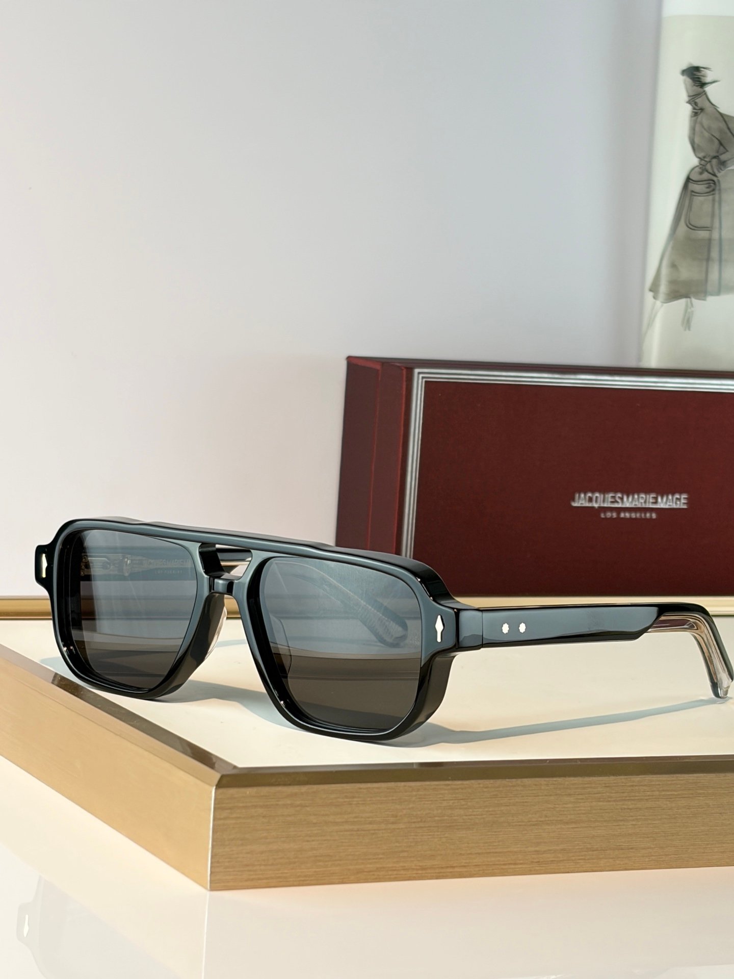 JACQUES MARIE MAGE MODEL：EVANS SIZE:55-17