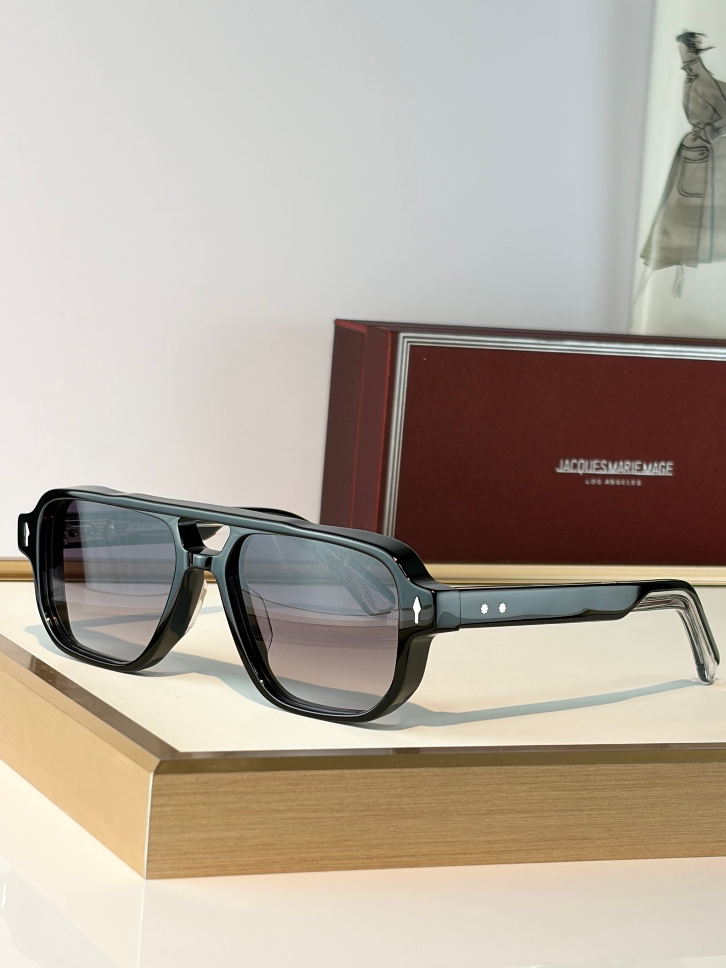 JACQUES MARIE MAGE MODEL：EVANS SIZE:55-17