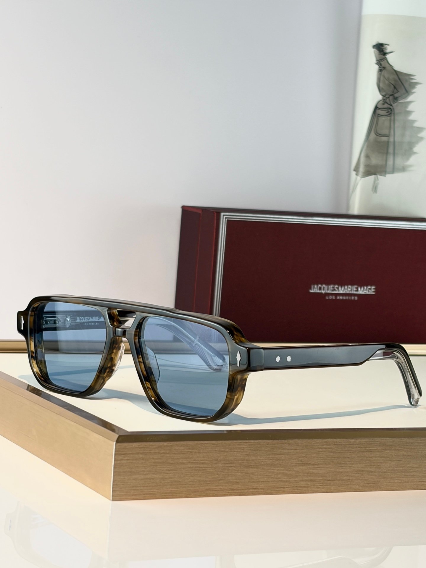 JACQUES MARIE MAGE MODEL：EVANS SIZE:55-17